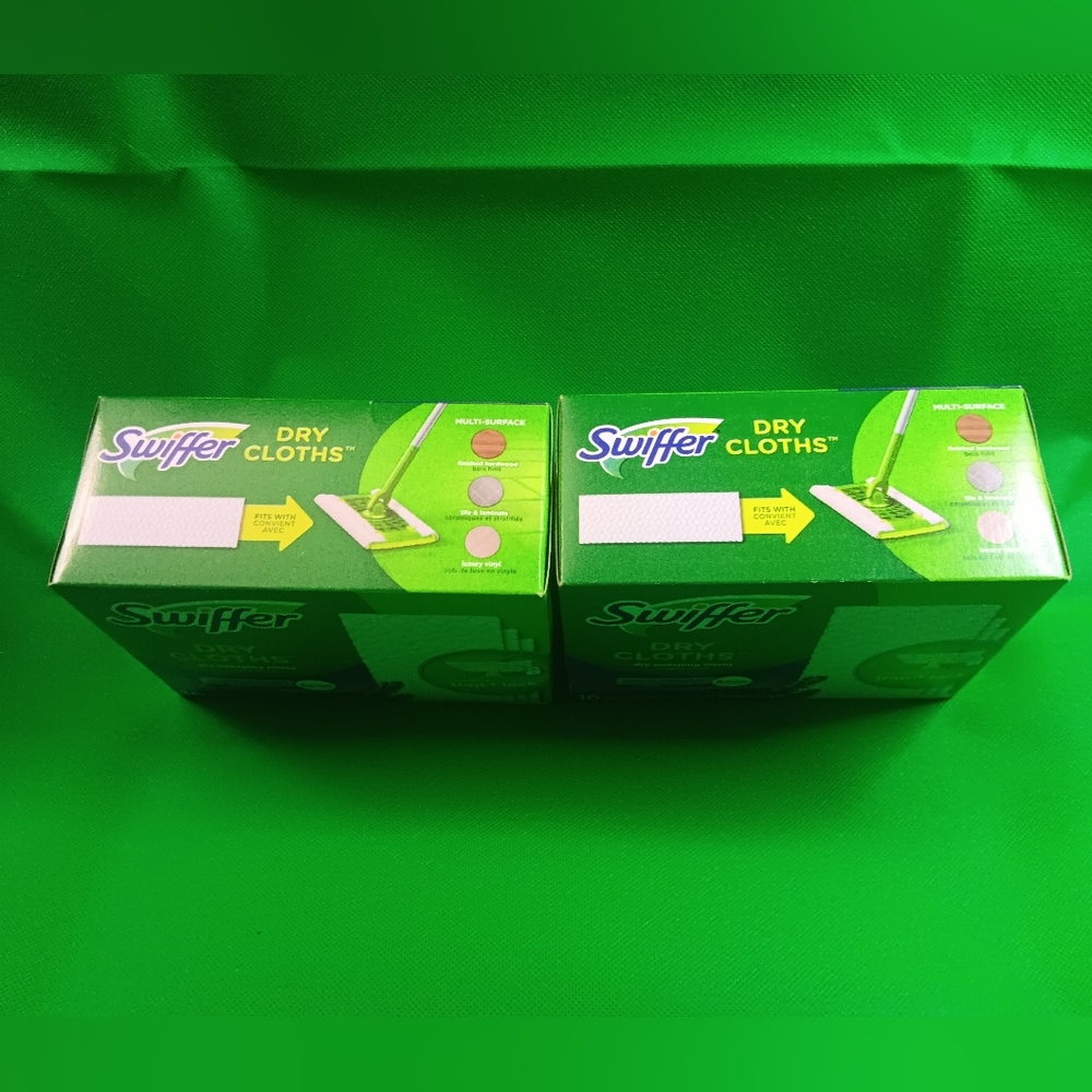Swiffer Dry Cloth Refills Lavender Febreze 16ct (2 Boxes) Dust Mop Sweeper Pads - Picture 2 of 5